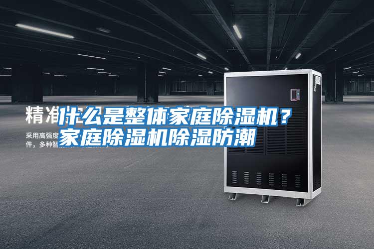 什么是整體家庭除濕機？ 家庭除濕機除濕防潮