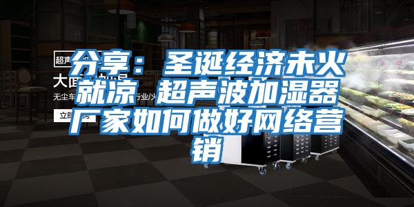 分享:圣誕經(jīng)濟未火就涼 超聲波加濕器廠家如何做好網(wǎng)絡(luò)營銷