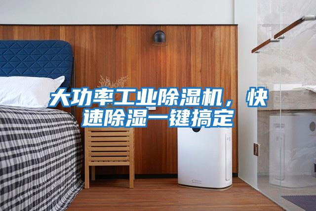 大功率工業除濕機，快速除濕一鍵搞定