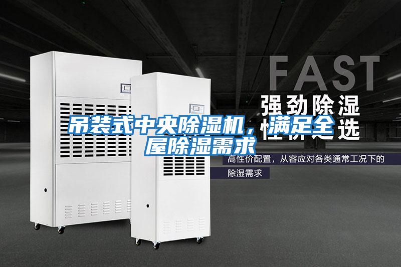 吊裝式中央除濕機(jī),滿(mǎn)足全屋除濕需求