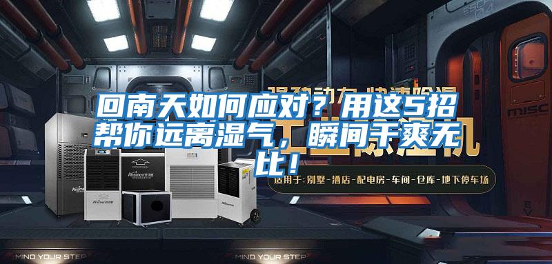 回南天如何應對？用這5招幫你遠離濕氣，瞬間干爽無比！