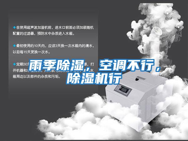 雨季除濕，空調不行，除濕機行