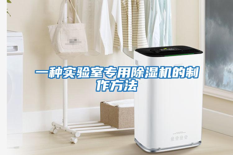 一種實(shí)驗室專用除濕機(jī)的制作方法