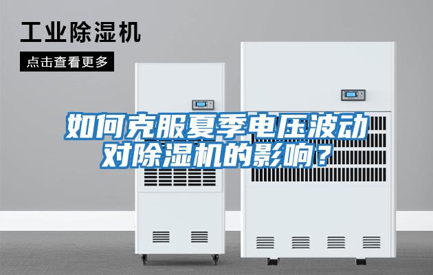 如何克服夏季電壓波動對除濕機的影響？