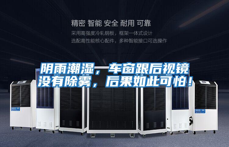 陰雨潮濕，車窗跟后視鏡沒有除霧，后果如此可怕！