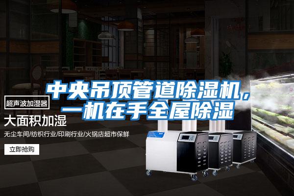 中央吊頂管道除濕機(jī)，一機(jī)在手全屋除濕