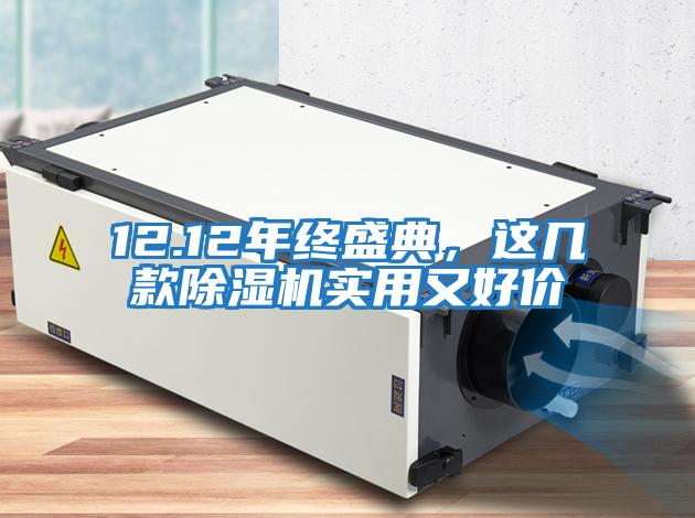 12.12年終盛典，這幾款除濕機實用又好價