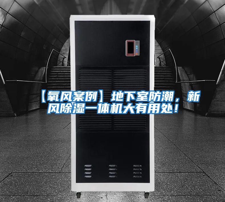 【氧風案例】地下室防潮，新風除濕一體機大有用處！