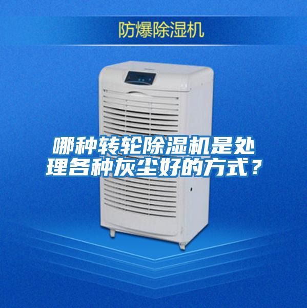 哪種轉(zhuǎn)輪除濕機(jī)是處理各種灰塵好的方式？