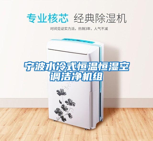 寧波水冷式恒溫恒濕空調潔凈機組