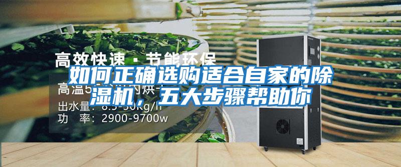 如何正確選購適合自家的除濕機,五大步驟幫助你