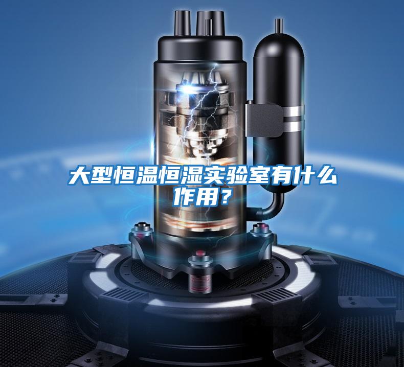 大型恒溫恒濕實驗室有什么作用？