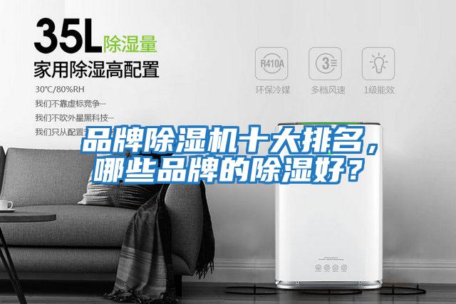 品牌除濕機十大排名，哪些品牌的除濕好？