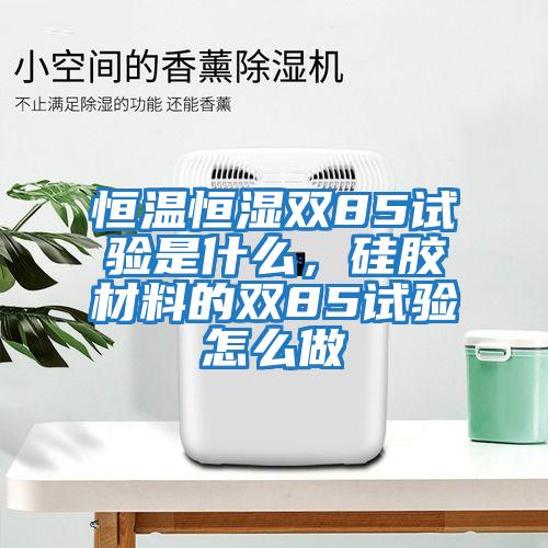 恒溫恒濕雙85試驗(yàn)是什么，硅膠材料的雙85試驗(yàn)怎么做