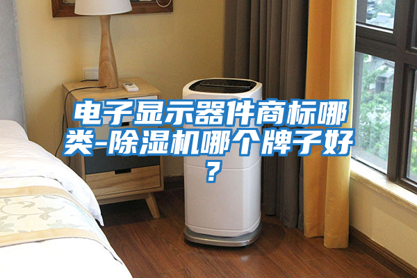 電子顯示器件商標哪類-除濕機哪個牌子好？