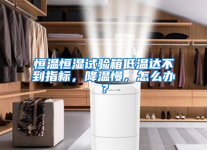 恒溫恒濕試驗箱低溫達不到指標,降溫慢,怎么辦?