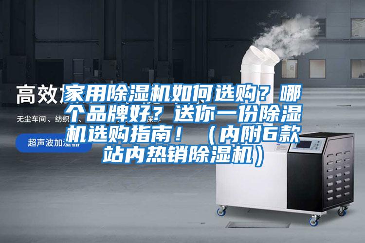 家用除濕機如何選購？哪個品牌好？送你一份除濕機選購指南！（內附6款站內熱銷除濕機）