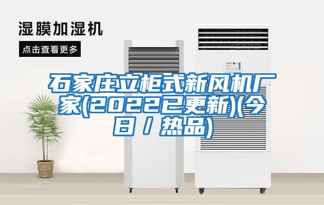 石家莊立柜式新風機廠家(2022已更新)(今日/熱品)
