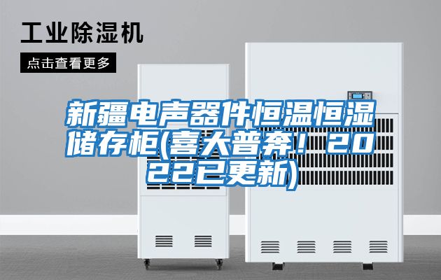 新疆電聲器件恒溫恒濕儲存柜(喜大普奔!2022已更新)