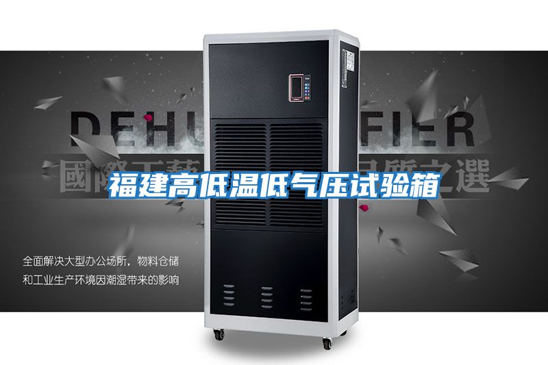 福建高低溫低氣壓試驗(yàn)箱