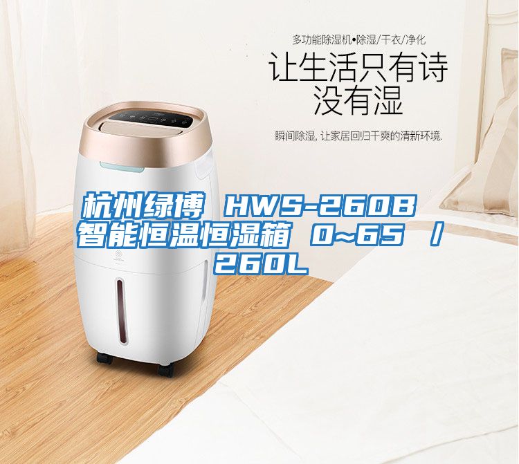 杭州綠博 HWS-260B 智能恒溫恒濕箱 0~65℃/260L