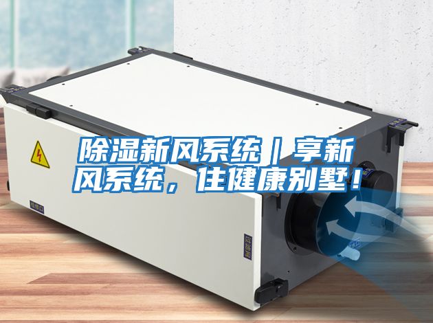 除濕新風系統｜享新風系統，住健康別墅！
