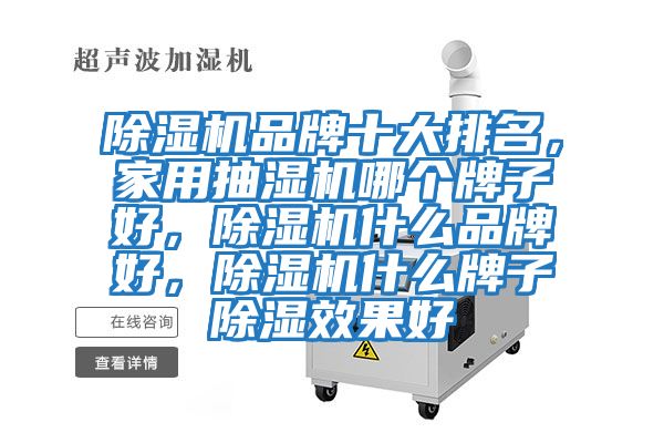 除濕機(jī)品牌十大排名，家用抽濕機(jī)哪個(gè)牌子好，除濕機(jī)什么品牌好，除濕機(jī)什么牌子除濕效果好