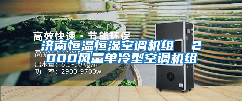 濟南恒溫恒濕空調(diào)機組 2000風(fēng)量單冷型空調(diào)機組
