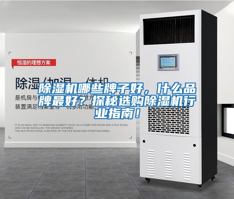 除濕機哪些牌子好，什么品牌最好？探秘選購除濕機行業指南！