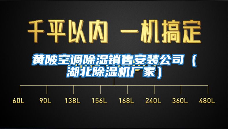 黃陂空調除濕銷售安裝公司(湖北除濕機廠家)
